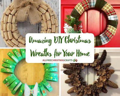 25+ Amazing DIY Christmas Wreaths for Your Home