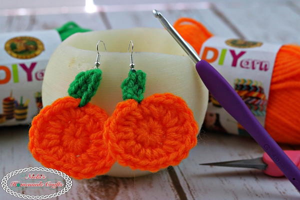 Mini Pumpkin Earrings Mini Pumpkin Earrings