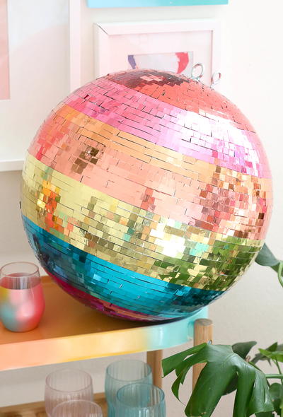 Rainbow Disco Ball Rainbow Disco Ball