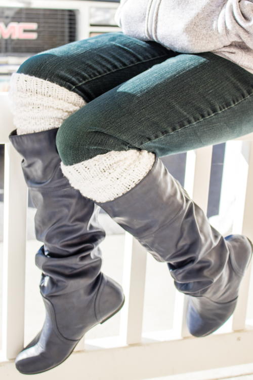 Textured Boot Cuffs Textured Boot Cuffs