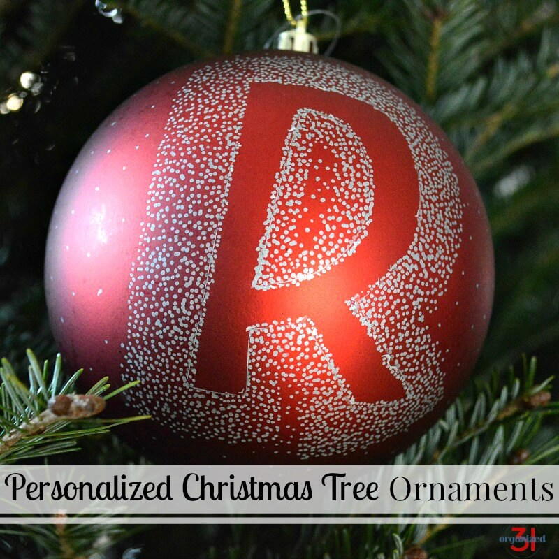 personalized christmas tree ornaments