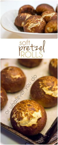 Easy Soft Pretzel Rolls Recipe Easy Soft Pretzel Rolls Recipe