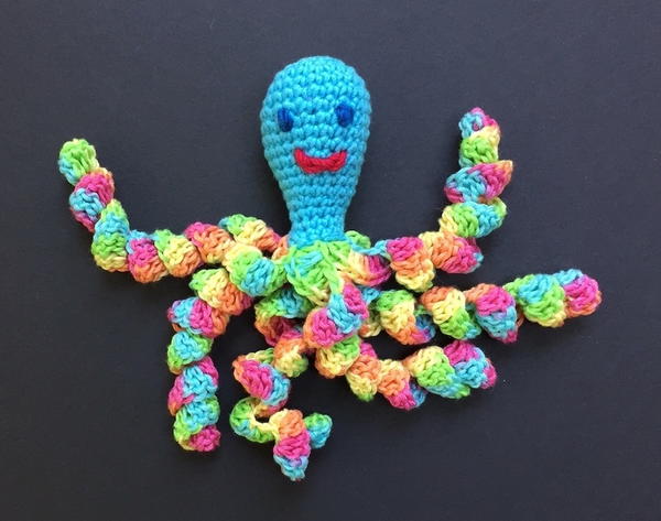 Crocheted Sixtopus Crocheted Sixtopus