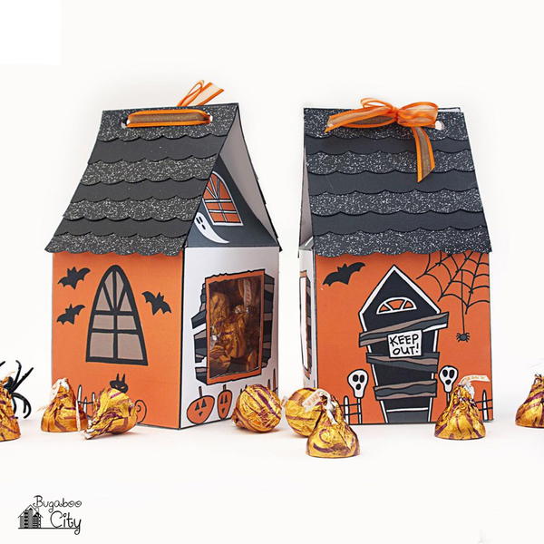 Haunted House Treat Boxes Haunted House Treat Boxes