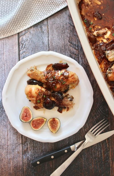 Crispy Drumsticks with Balsamic Fig Sauce Crispy Drumsticks with Balsamic Fig Sauce