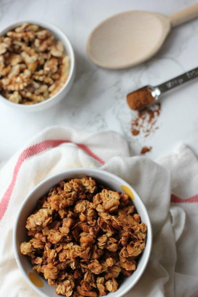 Cinnamon Applesauce Granola Cinnamon Applesauce Granola
