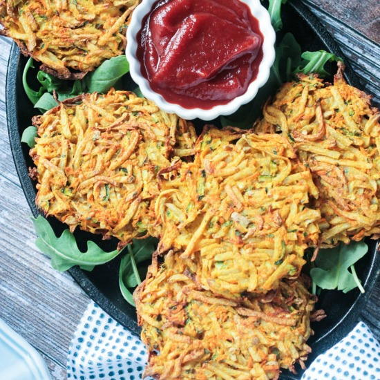 Veggie Potato Fritters Veggie Potato Fritters