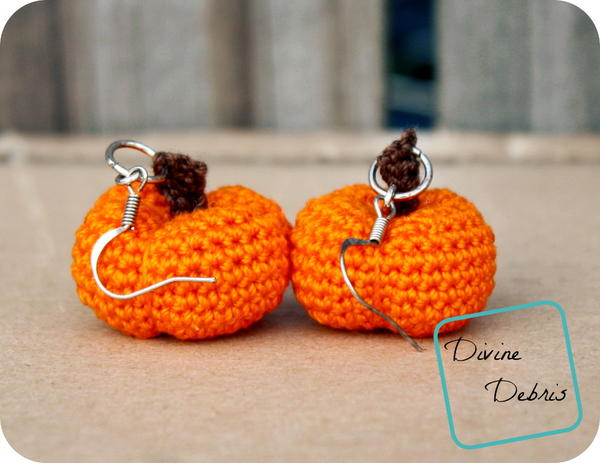 Stuffed Pumpkins Earrings Stuffed Pumpkins Earrings