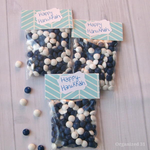 DIY Hanukkah Treat Bags DIY Hanukkah Treat Bags