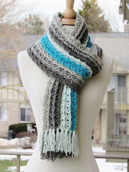 One Skein Caron Cakes Scarf One Skein Caron Cakes Scarf