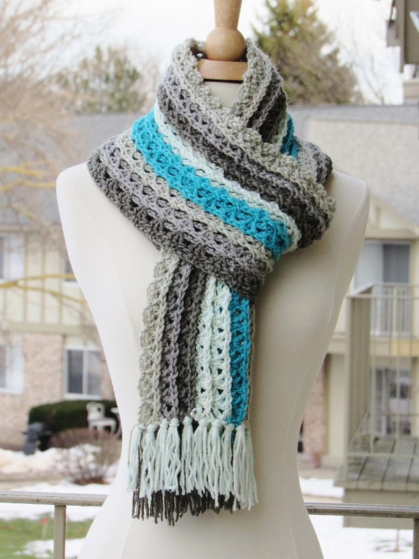 Ocean Waves Caron Cakes Scarf Ocean Waves Caron Cakes Scarf