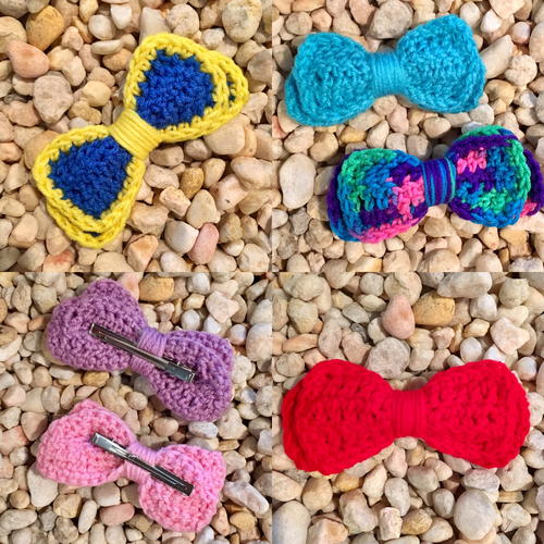 Bow Bow Barrette Bow Bow Barrette