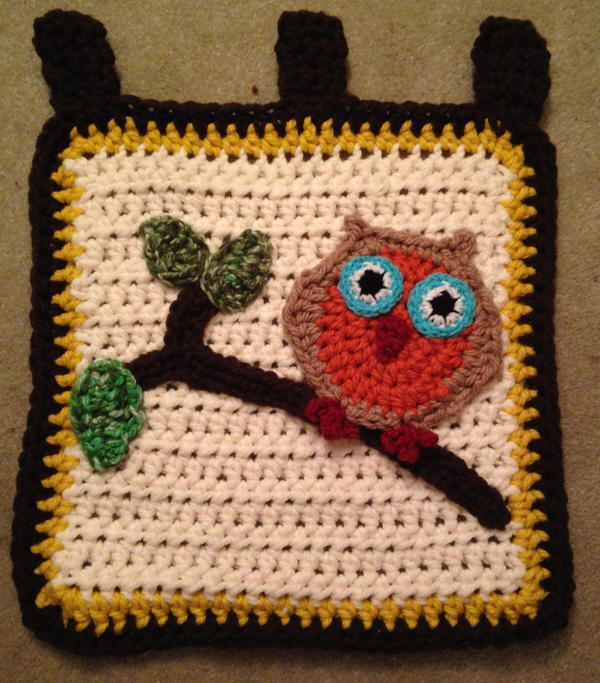 Owl Garden Flag Owl Garden Flag_1