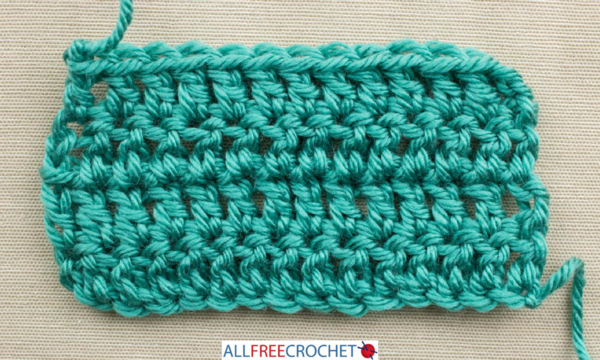 How to Count Crochet Rows - Double Crochet
