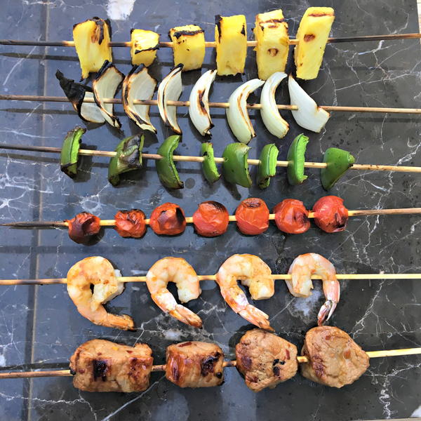 Grilled Shish Kabob Quinoa Bowl Grilled Shish Kabob Quinoa Bowl