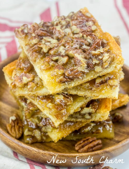 Easy Pecan Pie Bars Easy Pecan Pie Bars