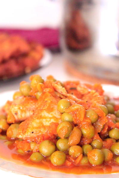 Turkey Breast with Peas Turkey Breast with Peas