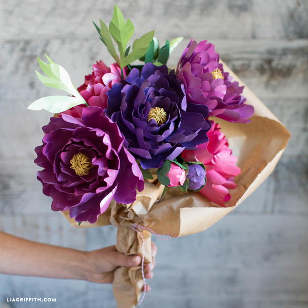 Frosted Paper Peony Tutorial Frosted Paper Peony Tutorial