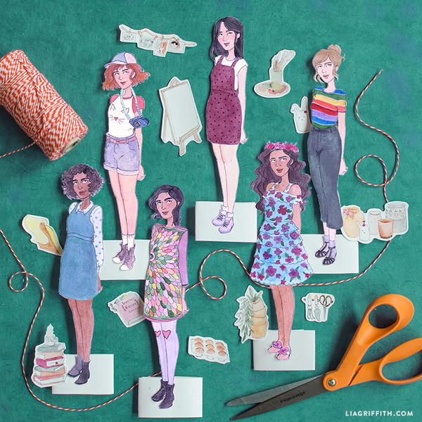 Stellar Sister Printable Paper Dolls Stellar Sister Printable Paper Dolls