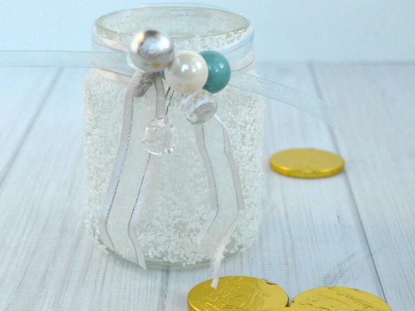 Wintry Epsom Salt Jars Wintry Epsom Salt Jars