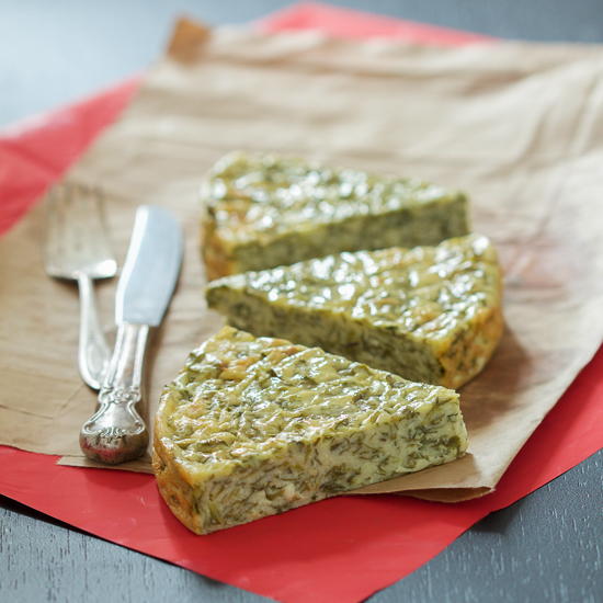 Crustless Spinach and Cheese Pie Crustless Spinach and Cheese Pie