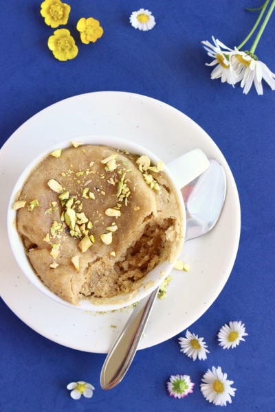 Vegan Biscoff Microwave Mug Cake