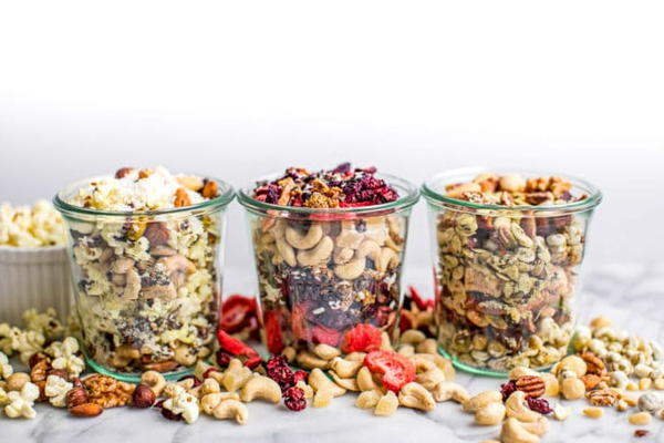 3 Healthy Homemade Trail Mix Recipes 3 Healthy Homemade Trail Mix Recipes
