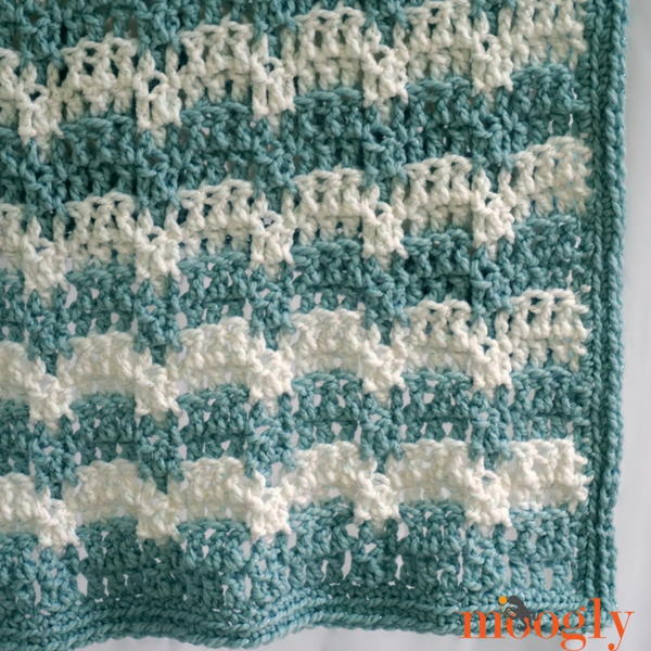 Snowdrifts Afghan