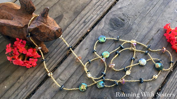 Glamorous Long Beaded Necklace Glamorous Long Beaded Necklace