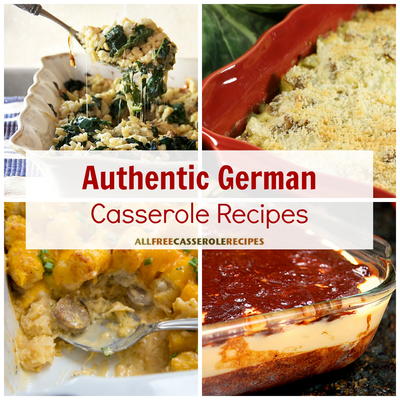 12 Authentic German Casserole Recipes