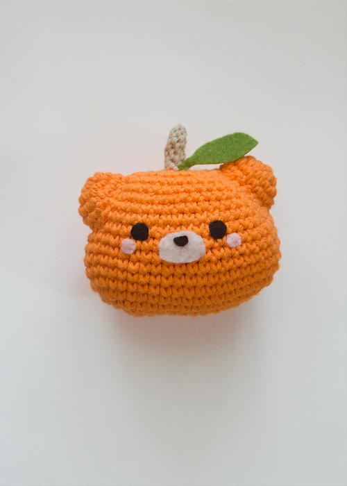 Crochet Pumpkin Patch Bear Crochet Pumpkin Patch Bear