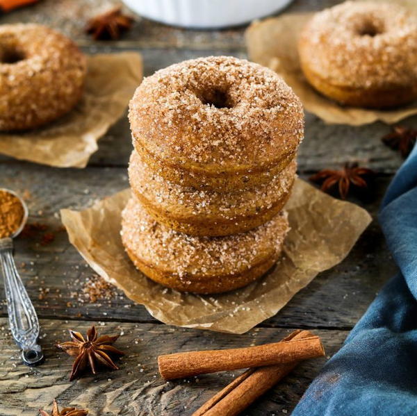 Cinnamon Sugar Pumpkin Spice Donuts Cinnamon Sugar Pumpkin Spice Donuts