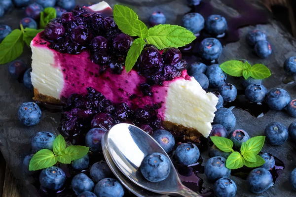 No Bake Sugar Free Blueberry Cheesecake NO BAKE SUGAR FREE BLUEBERRY CHEESECAKE