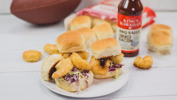 BBQ Katsu Shrimp Slider BBQ Katsu Shrimp Slider
