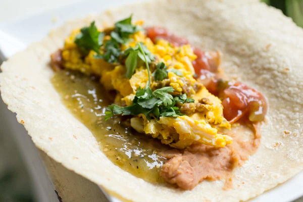 Chorizo Breakfast Tacos Chorizo Breakfast Tacos