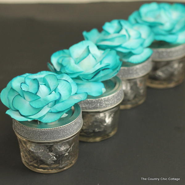 Chic Mason Jar Wedding Favors Chic Mason Jar Wedding Favors