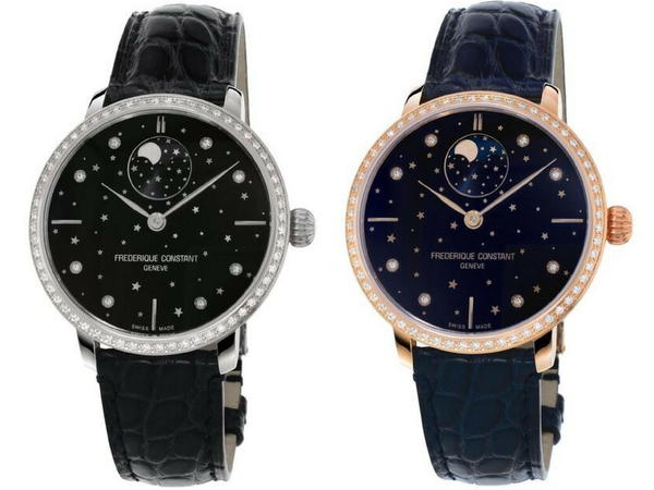 Frederique Constant Slimline Moonphase Stars Manufacture Frederique Constant Slimline Moonphase Stars Manufacture