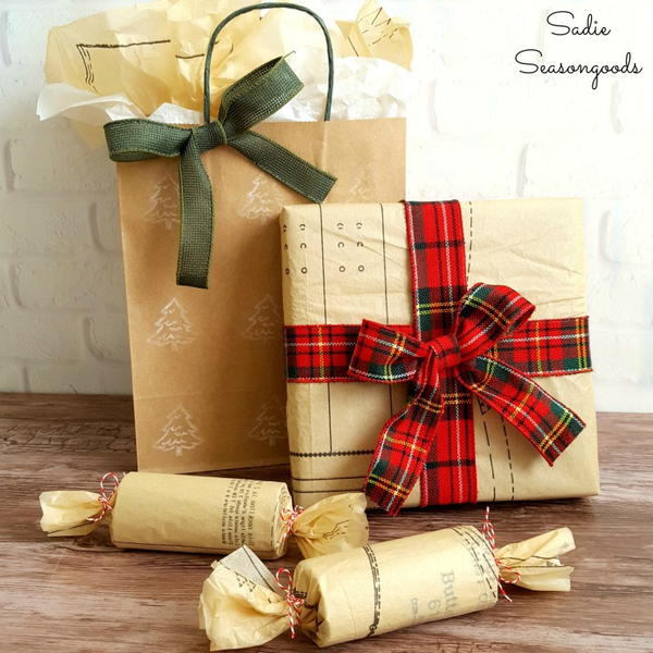Sewing Pattern Christmas Gift Wrap Sewing Pattern Christmas Gift Wrap