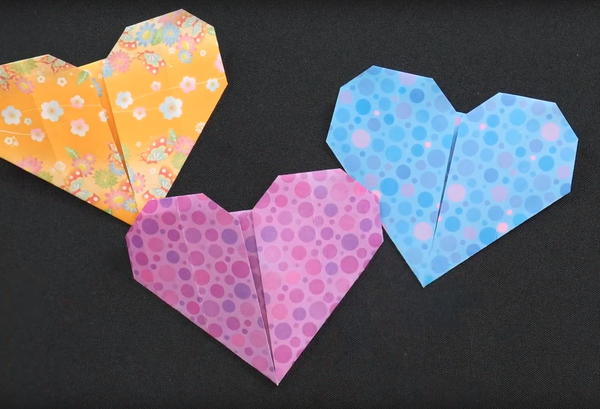 Easy Origami Hearts Easy Origami Hearts