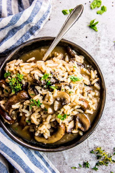 Pressure Cooker Mushroom Risotto Pressure Cooker Mushroom Risotto