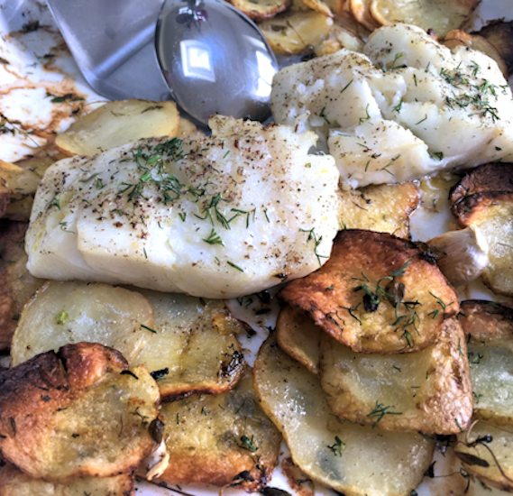 Easy Cod and Potatoes Easy Cod and Potatoes
