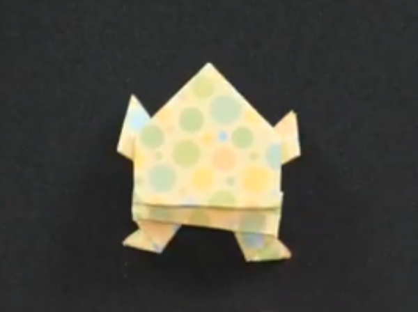 Easy Origami Jumping Frog Easy Origami Jumping Frog