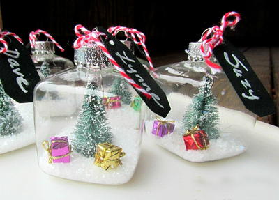 Winter Scene Place Settings Winter Scene Place Settings