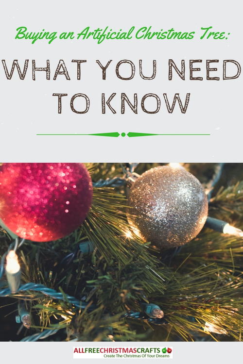 Buying an Artificial Christmas Tree Buying an Artificial Christmas Tree