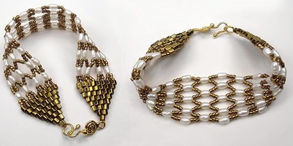 Netted Pearl Bracelet Netted Pearl Bracelet