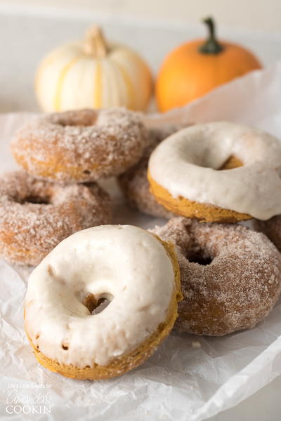 Bakery-Style Pumpkin Spice Doughnuts Bakery-Style Pumpkin Spice Doughnuts