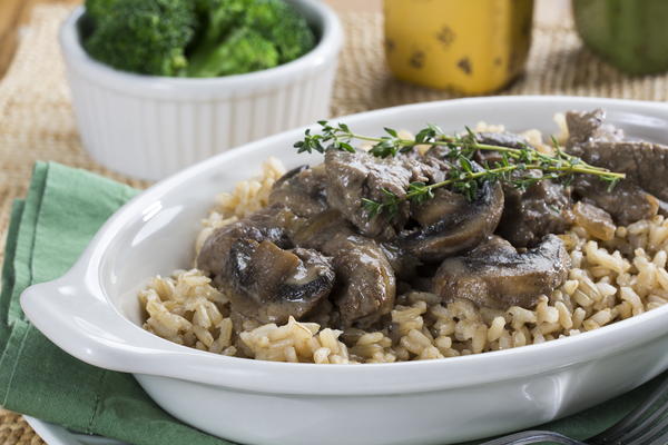 Slow Cooker Beef Stroganoff