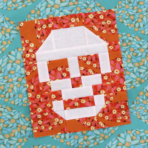 Skull Patchwork Block Skull Patchwork Block