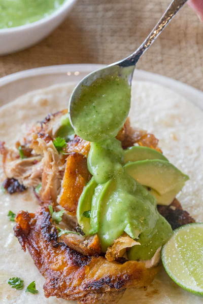 El Pollo Loco Avocado Salsa Copycat El Pollo Loco Avocado Salsa (Copycat)