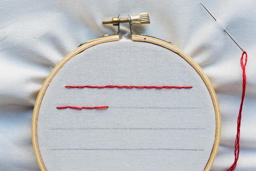 How to Sew a Straight Line by Hand How to Sew a Straight Line by Hand